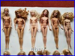 Huge Lot Of 40+ Vintage Barbie ken & other Dolls & Clothes rockers dreamglow 1st