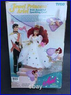 Jewel Princess Ariel The Little Mermaid Tyco Disney Doll Rare