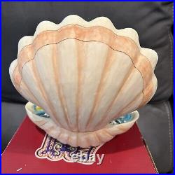 Jim Shore 6005956 Seashell Scenario Ariel- Little Mermaid Shell Scene