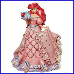 Jim Shore Disney ARIEL DELUXE Little Mermaid Figurine 6010100 A Precious Pearl