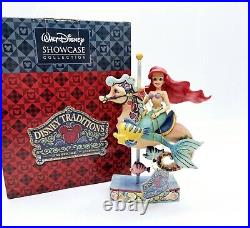 Jim Shore Disney Ariel Carousel Horse Figurine Little Mermaid Princess of Sea