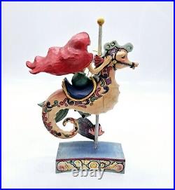 Jim Shore Disney Ariel Carousel Horse Figurine Little Mermaid Princess of Sea
