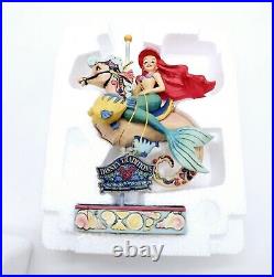 Jim Shore Disney Ariel Carousel Horse Figurine Little Mermaid Princess of Sea