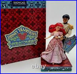 Jim Shore Disney Ariel and Eric Figurine Worlds Unite Little Mermaid in Box