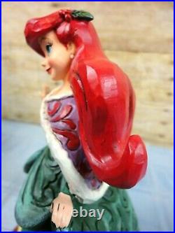 Jim Shore Disney Enesco Ariel Little Mermaid Christmas Tidings of Wonder RARE