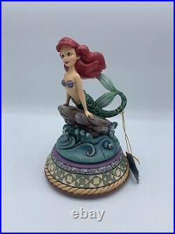 Jim Shore Disney Part of Your World Ariel Enesco Little Mermaid Musical Statue