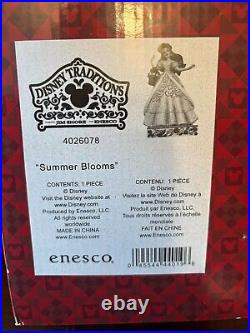 Jim Shore Disney SUMMER BLOOMS ARIEL LITTLE MERMAID 4026078 RARE READ O