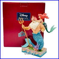 Jim Shore Disney The Little Mermaid Daddy's Little Princess Figurine 4059730 NEW Jim Shore Disney The Little Mermaid Daddy's Little Princess Figurine 4059730 NEW