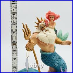 Jim Shore Disney The Little Mermaid Daddy's Little Princess Figurine 4059730 NEW Jim Shore Disney The Little Mermaid Daddy's Little Princess Figurine 4059730 NEW