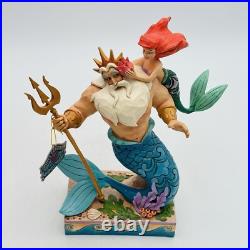 Jim Shore Disney The Little Mermaid Daddy's Little Princess Figurine 4059730 NEW Jim Shore Disney The Little Mermaid Daddy's Little Princess Figurine 4059730 NEW