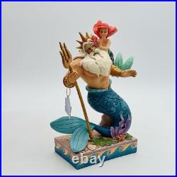 Jim Shore Disney The Little Mermaid Daddy's Little Princess Figurine 4059730 NEW Jim Shore Disney The Little Mermaid Daddy's Little Princess Figurine 4059730 NEW