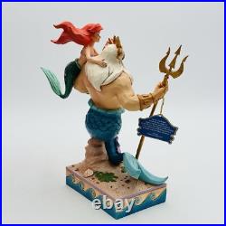 Jim Shore Disney The Little Mermaid Daddy's Little Princess Figurine 4059730 NEW Jim Shore Disney The Little Mermaid Daddy's Little Princess Figurine 4059730 NEW