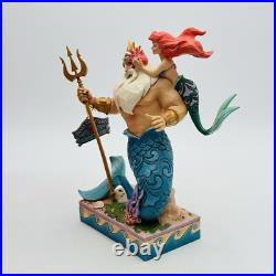 Jim Shore Disney The Little Mermaid Daddy's Little Princess Figurine 4059730 NEW Jim Shore Disney The Little Mermaid Daddy's Little Princess Figurine 4059730 NEW
