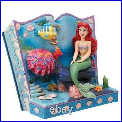 Jim Shore Disney Traditions The Little Mermaid Storybook Figurine 6014323