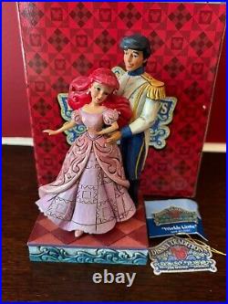 Jim Shore Disney Traditions Worlds Unite 4015337 Ariel & Eric Little Mermaid O