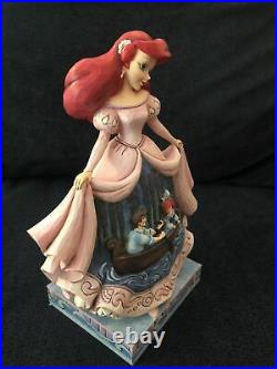 Jim Shore Disney Twilight Serenade Little Mermaid Ariel & Prince Eric NO BOX