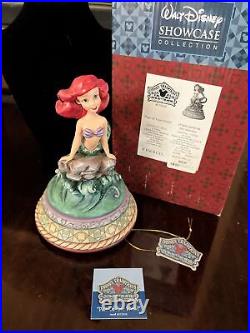 Jim Shore Part of Your World Ariel Musical Box Disney The Little Mermaid NIB