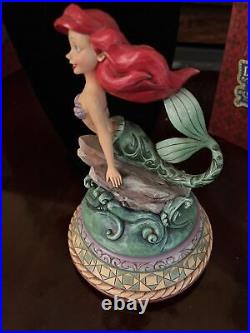 Jim Shore Part of Your World Ariel Musical Box Disney The Little Mermaid NIB