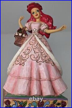 Jim Shore RARE! Disney Ariel The Little Mermaid Summer Blooms 4026078