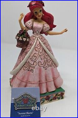 Jim Shore RARE! Disney Ariel The Little Mermaid Summer Blooms 4026078