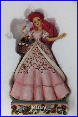 Jim Shore RARE! Disney Ariel The Little Mermaid Summer Blooms 4026078