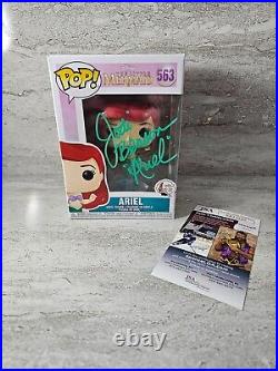 Jodi Benson Disney Little Mermaid Ariel #563 Signed Funko Pop JSA Certified