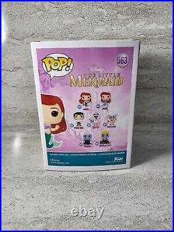 Jodi Benson Disney Little Mermaid Ariel #563 Signed Funko Pop JSA Certified