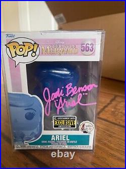 Jodi Benson Signed Funko POP! Disney The Little Mermaid Ariel #563