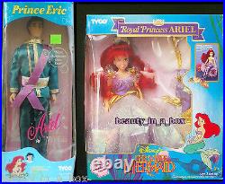 King Triton Doll Royal Princess Ariel Prince Eric Little Mermaid Disney Lot 3 CK