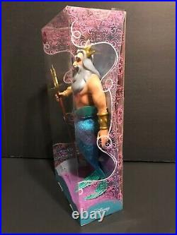 King Triton Doll Royal Princess Ariel Prince Eric Little Mermaid Disney Lot 3 CK