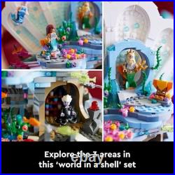 LEG0 Disn? Y Princess The Little Mermaid Royal Clamshell 43225 Collectible Adult LEG0 Disn? Y Princess The Little Mermaid Royal Clamshell 43225 Collectible Adult