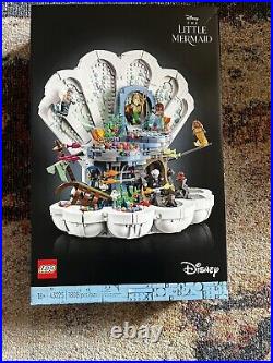 LEGO 43225 Disney The Little Mermaid Royal Clamshell Collectible IN HAND