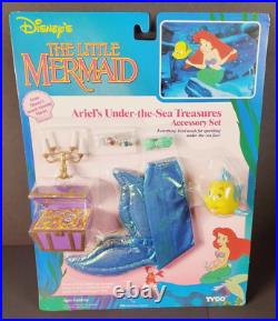 LOT (2) NEW Tyco Disney's The Little Mermaid Ariel's Accessory Set #1825 1-2