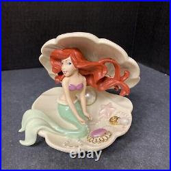 Lenox Little Mermaid Ariel's Gleaming Treasure Disney Showcase Box COA