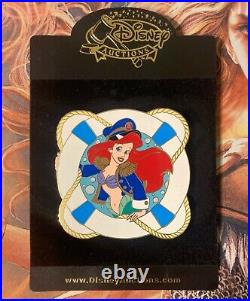 Little Mermaid Ariel LE 100 Jumbo Pin Disney Auctions Ahoy! Ariel 2004 Grail