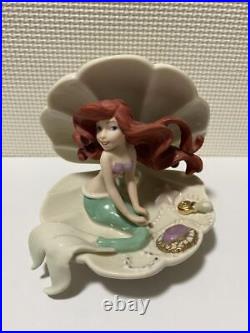 Little Mermaid Ariel Pottery Doll Figure Ornament Disney Limited Vintage Rare