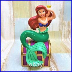 Little Mermaid Ariel Pottery Figure Piggy Bank Disney Sea