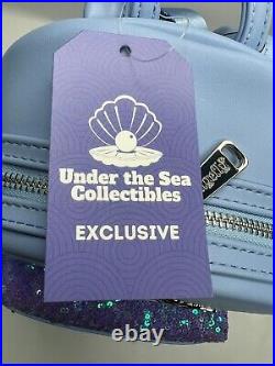 Little Mermaid Ariel Sequins Loungefly Mini Backpack