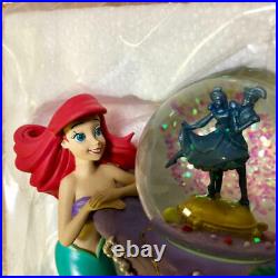 Little Mermaid Ariel Snow Globe Dome Figure 30th Anniversary Limited Disney