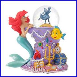 Little Mermaid Ariel Snow Globe Dome Figure 30th Anniversary Limited Disney
