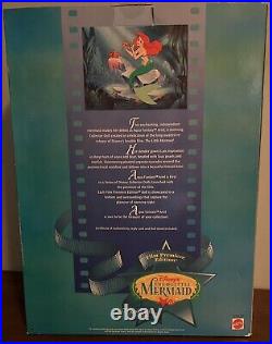 Little Mermaid Disney Collector Barbie Aqua Fantasy Ariel Film Premiere Edition