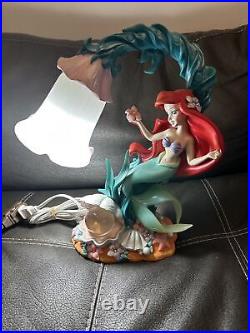Little Mermaid Disney Lamp Ariel Seaflower Light Very Rare