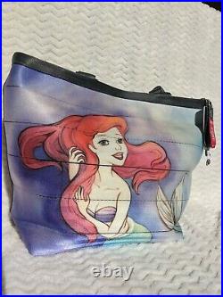 Little Mermaid Harveys Disney Couture Collection Ariel/Ursula seatbelt purse
