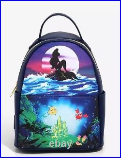 Little Mermaid Scene mini backpack with wallet BN withtags