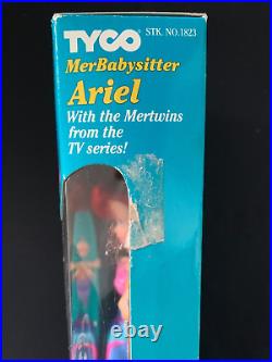 Little Mermaid-VERY RARE MerBabysitter Princess Ariel Vintage New MINT BOX Disne