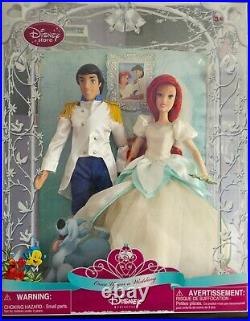 Little Mermiad Ariel Wedding Day Barbie Disney Store NIB NIP beautiful Mattel