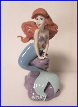 Lladro Disney's Ariel Figurine #9416 Brand Nib Little Mermaid Princess Save$ F/s