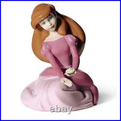 Lladró NAO Disney Princess Little Mermaid Ariel Pink Dress Porcelain Figurine