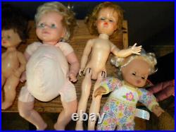 Lot Of 7 Mid SIze Dolls