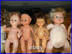 Lot Of 7 Mid SIze Dolls